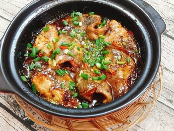 Cá kho tiêu, cách làm cá kho tiêu, món ngon 