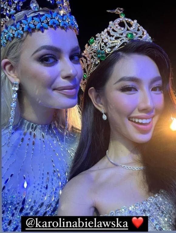 Tân Miss World 2021, Karolina Bielawska , sao việt