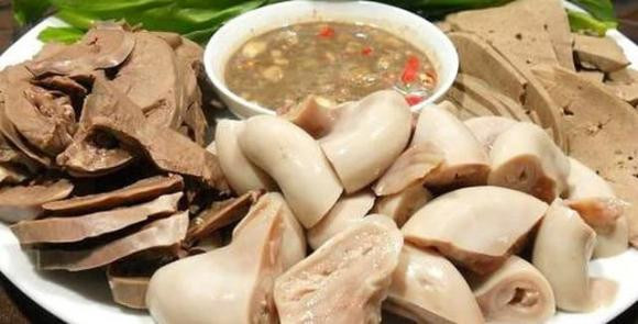 cháo lòng, cách nấu cháo lòng, lòng xào dưa