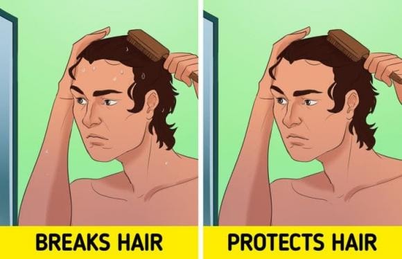 tóc xơ rối, loại bỏ tóc xơ rối, làm đẹp 