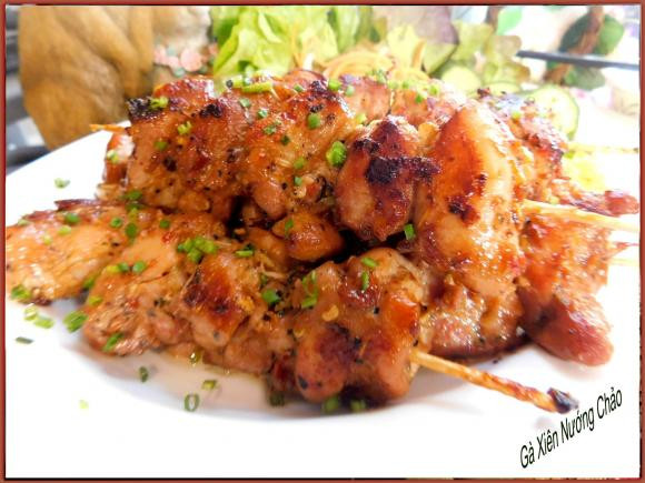 thịt xiên, cách làm thịt xiên, món ngon 