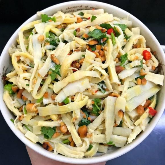 nộm măng, món ngon từ măng, món măng