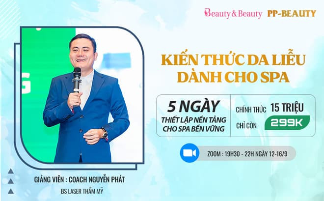 Coaching Nguyễn Phát, vận hành spa thẩm mỹ chuyên nghiệp