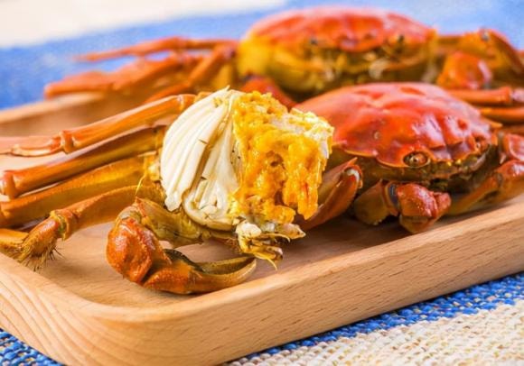 hấp cua, hấp ghẹ, hấp hải sản, hấp cua dùng nước nóng hay lạnh, hấp cua dùng nước ở nhiệt độ như thế nào