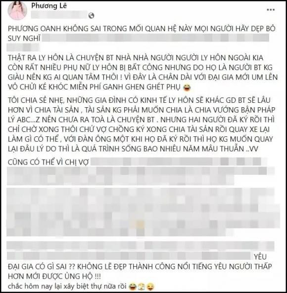 diễn viên Phương Oanh, shark Bình, vợ Shark Bình, sao Việt