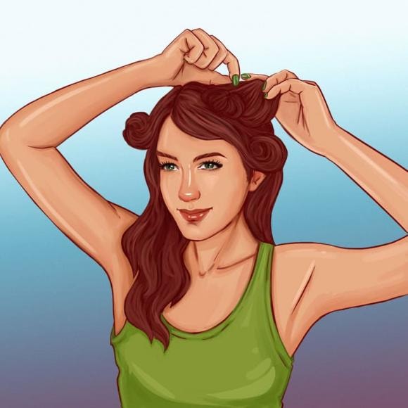 sấy tóc, cách sấy tóc, hướng dẫn sấy tóc, làm đẹp 