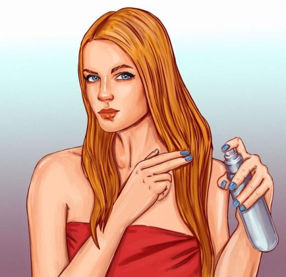 sấy tóc, cách sấy tóc, hướng dẫn sấy tóc, làm đẹp 