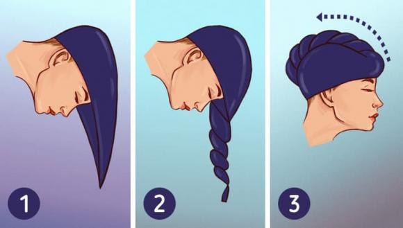 sấy tóc, cách sấy tóc, hướng dẫn sấy tóc, làm đẹp 