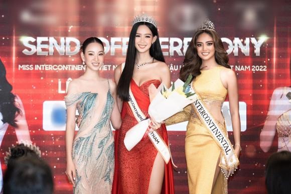 Miss Intercontinental 2021, á hậu Bảo Ngọc, sao Việt, hoa hậu Cinderella Faye Obeñita
