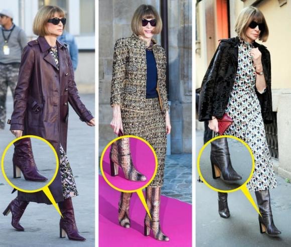 thời trang sao, bí quyết mặc đẹp của Anna Wintour, bí quyết mặc đẹp, Anna Wintour