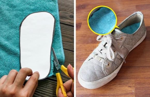 mẹo thời trang, mẹo đi giày, mẹo giúp mang giày êm chân