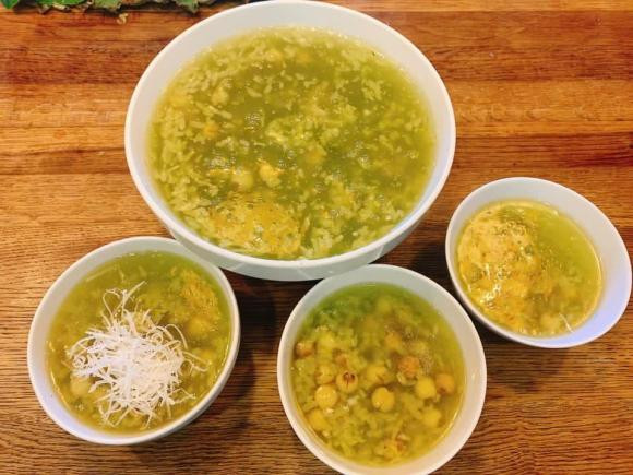 chè cốm hạt sen, công thức chè cốm hạt sen,món chè