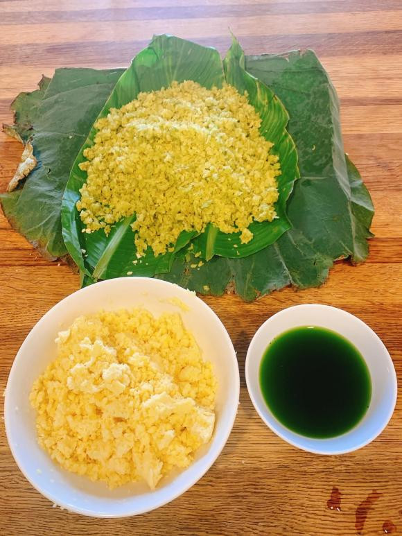 chè cốm hạt sen, công thức chè cốm hạt sen,món chè