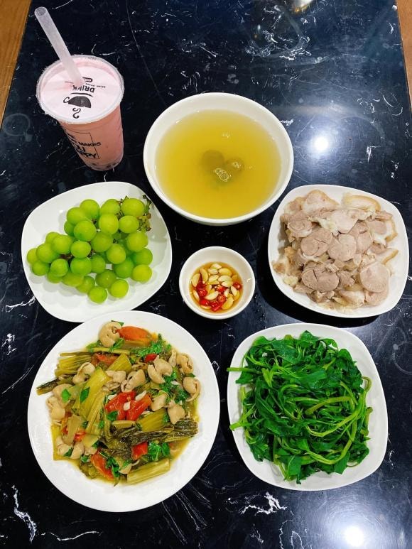 mâm cơm, mâm cơm nhà, món ngon 