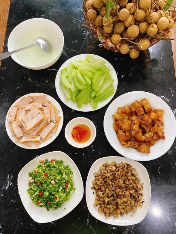 mâm cơm, mâm cơm nhà, món ngon 