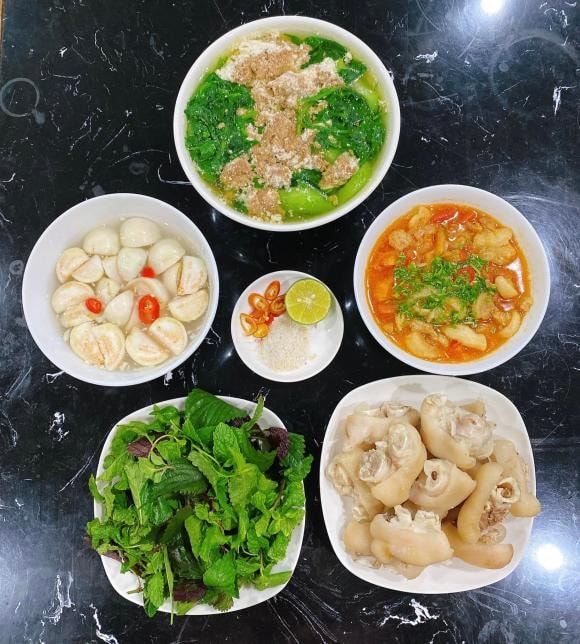 mâm cơm, mâm cơm nhà, món ngon 