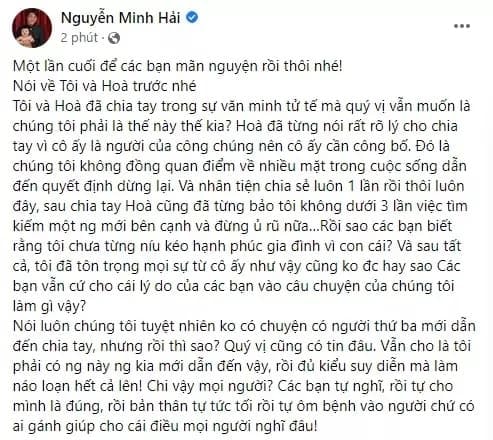 ca sĩ Hòa Minzy, thiếu gia Minh Hải, sao Việt