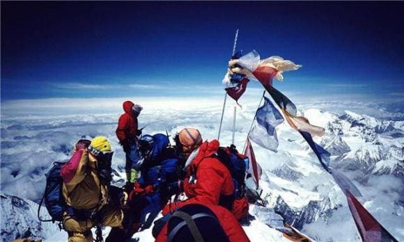 đỉnh Everest, leo núi, du lịch mạo hiểm