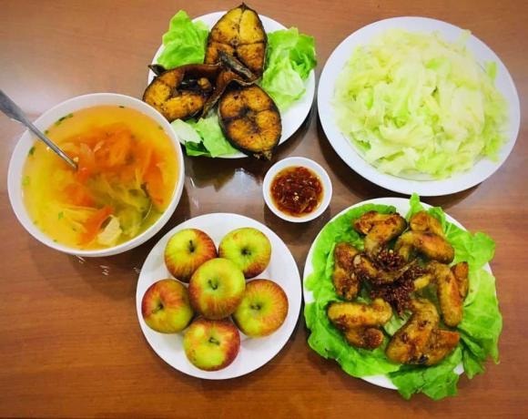 mâm cơm, mâm cơm ngày mưa, món ngon 