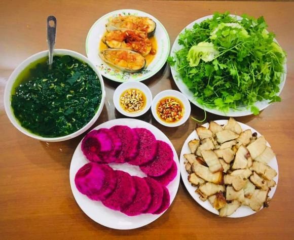 mâm cơm, mâm cơm ngày mưa, món ngon 