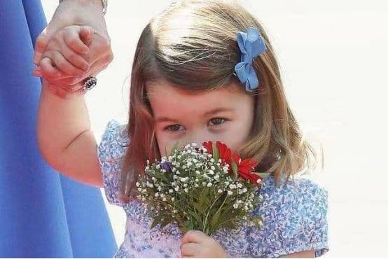 Công chúa Charlotte, hoàng gia anh, đôi mắt xanh