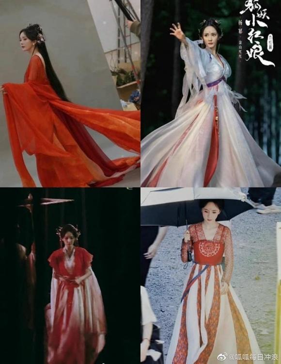 triệu lệ dĩnh, dương mịch, lưu thi thi, triệu lộ tư, địch lệ nhiệt ba, ngu thư hân