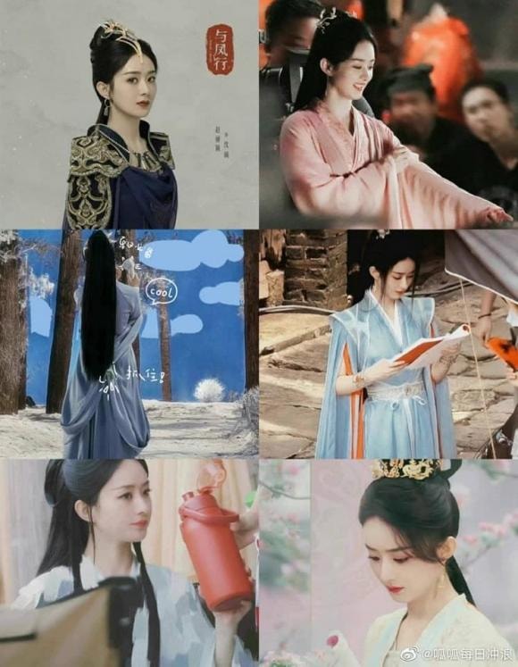 triệu lệ dĩnh, dương mịch, lưu thi thi, triệu lộ tư, địch lệ nhiệt ba, ngu thư hân