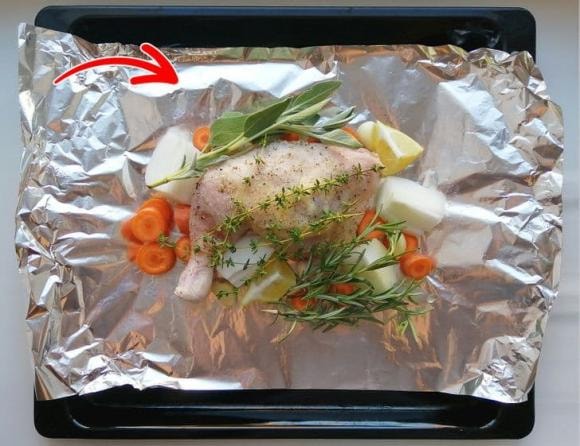 mẹo vặt, mẹo vặt nhà bếp, giấy bạc, giấy bạc nướng thức ăn, sử dụng giấy bạc