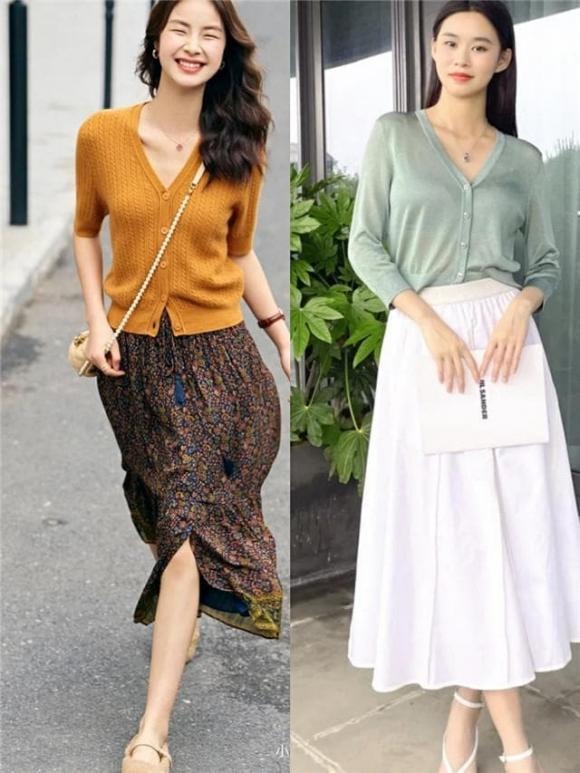 áo bà ba, áo cadina, thời trang thu