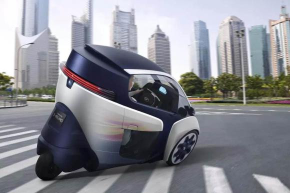 Toyota i-road, xe ba bánh, xe điện, xe đời mới
