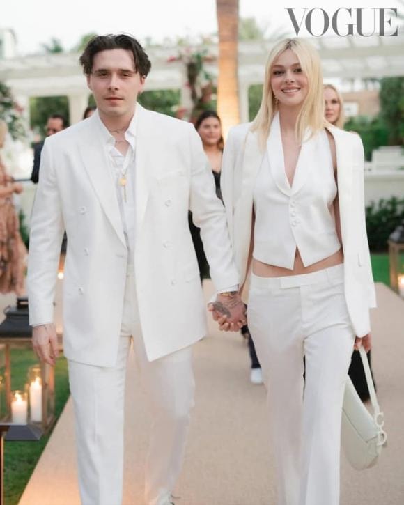 Brooklyn Beckham, Brooklyn Beckham lộ ảnh giường chiếu với vợ, David rơi nước mắt, sao Hollywood