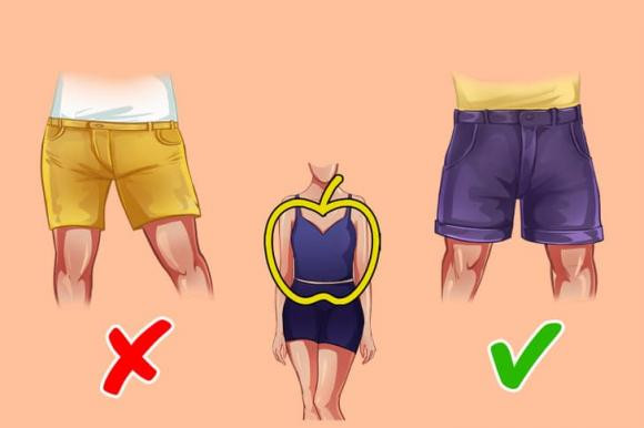 mẹo chọn quần short theo dáng người 0 quần short, mẹo chọn quần short, dáng người, mẹo chọn quần short theo dáng người
