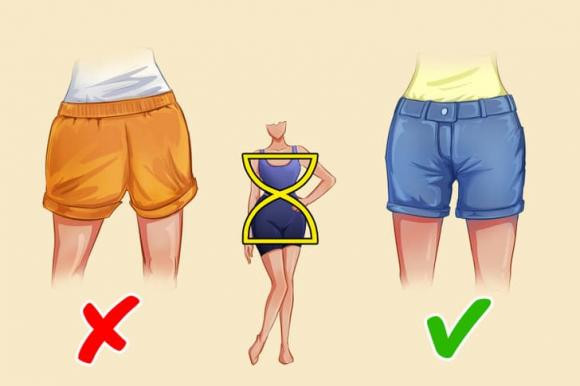 mẹo chọn quần short theo dáng người 0 quần short, mẹo chọn quần short, dáng người, mẹo chọn quần short theo dáng người