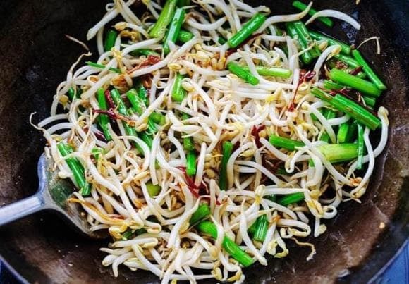 xào giá đỗ, giá đỗ, dạy nấu ăn, mẹo nấu ăn