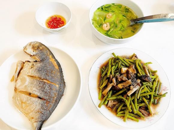 vợ cũ Vũ Duy Khánh, DJ Tiên Moon, mâm cơm ngon