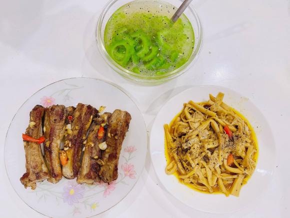 vợ cũ Vũ Duy Khánh, DJ Tiên Moon, mâm cơm ngon