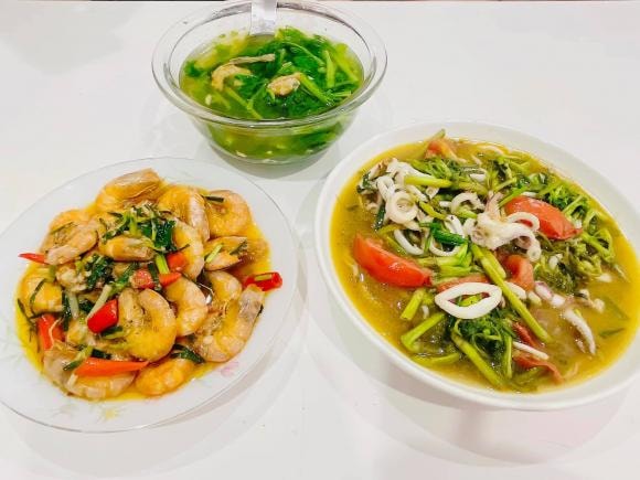 vợ cũ Vũ Duy Khánh, DJ Tiên Moon, mâm cơm ngon