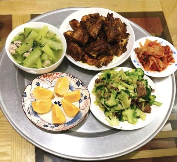mâm cơm, mâm cơm nhà, món ngon 