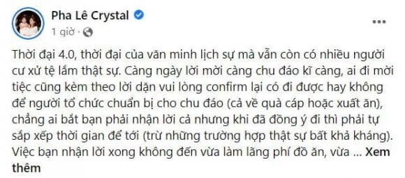 Pha Lê, bạn bè Pha Lê, scandal Pha Lê, sao việt 