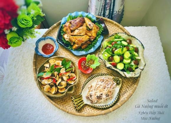 mâm cơm ngon, mâm cơm gia đình, món ngon