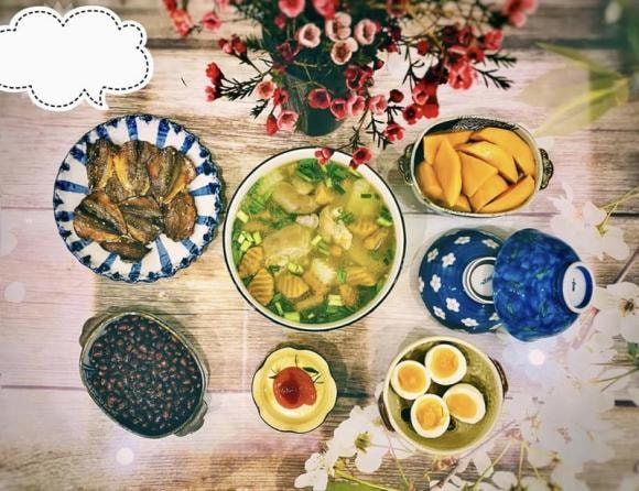 mâm cơm ngon, mâm cơm gia đình, món ngon