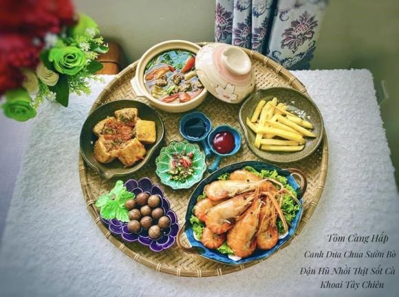 mâm cơm ngon, mâm cơm gia đình, món ngon
