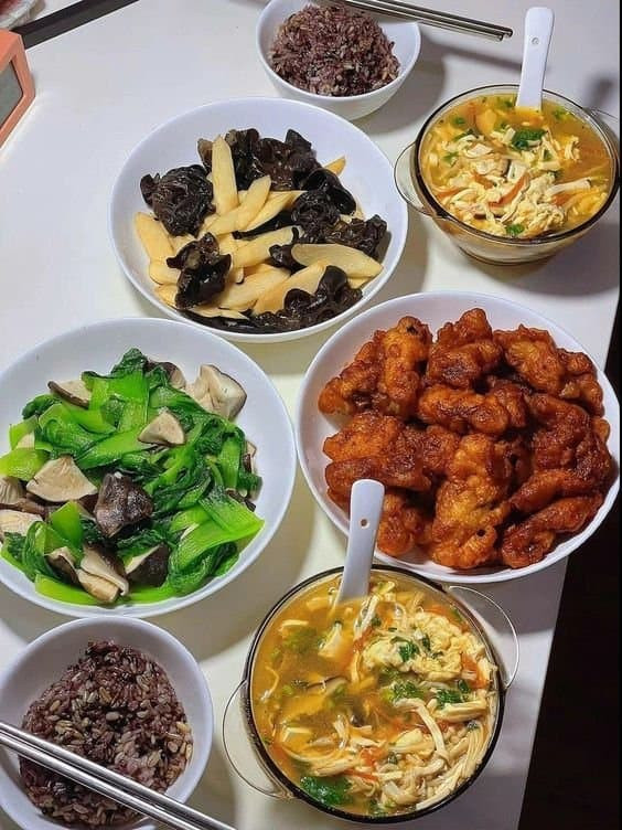 mâm cơm, thực đơn mâm cơm, tối nay ăn gì 
