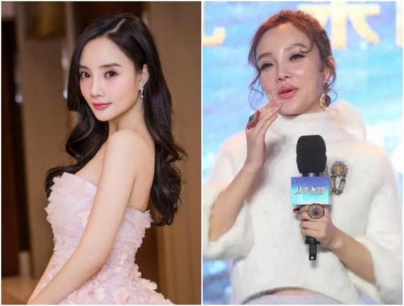 mỹ nhân Cbiz phẫu thuật thẩm mỹ, sao Hoa ngữ, Lâu Nghệ Tiêu, Lý Tiểu Lộ, Trương Mông, Trịnh Sảng, Tôn Phi Phi