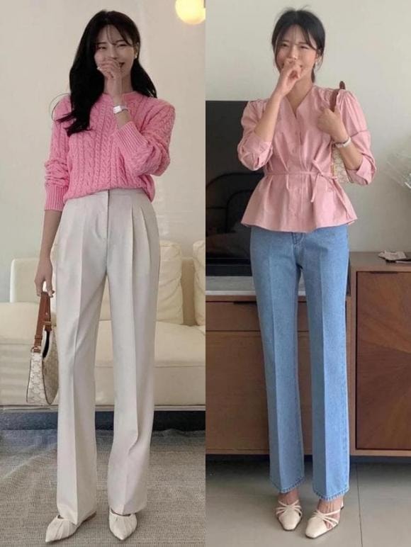 thời trang, quần tây, quần cạp cao, thời trang thu