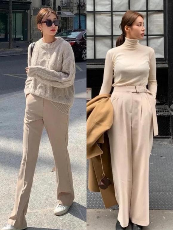 thời trang, quần tây, quần cạp cao, thời trang thu
