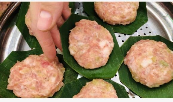 chả cốm, cách làm chả cốm, món ngon