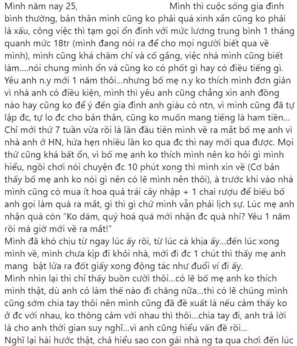 chuyện tình yêu, mẹ chồng tương lai, ra mắt nhà người yêu