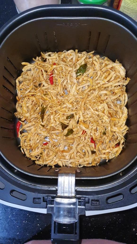 khô gà lá chanh, cách làm khô gà lá chanh, món ngon 
