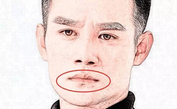 tướng mặt, tướng mặt ác, đàn ông